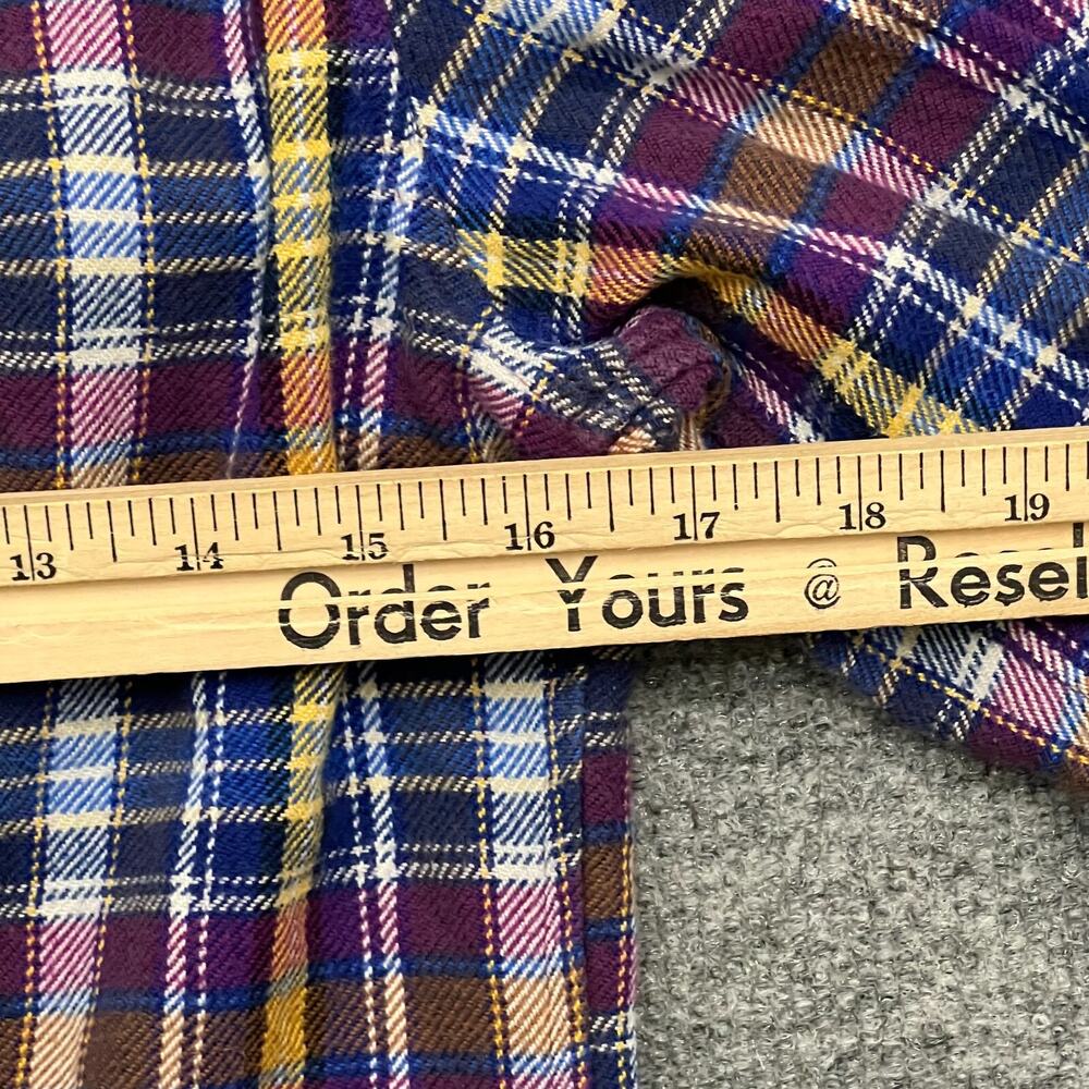 Patagonia Flannel Shirt Womens 6 Multicolor Plaid Long Sleeve Classic Button Up - Picture 8 of 10